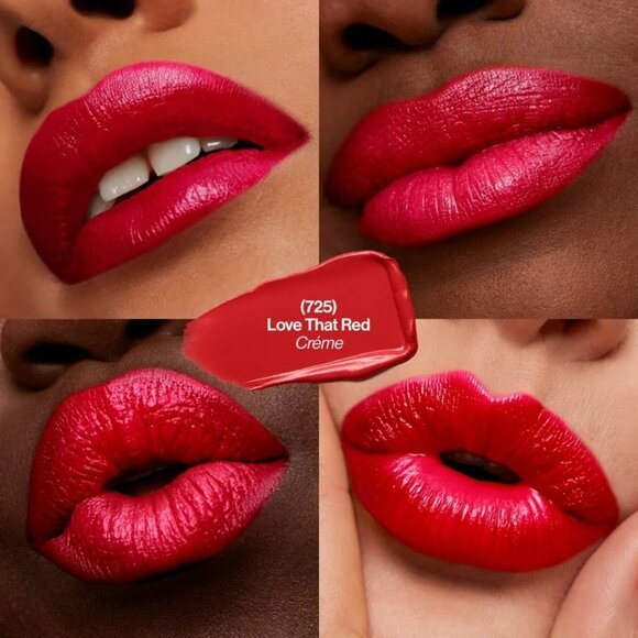 Revlon Super Lustrous Lipstick #725 Love That Red - Picture 2 of 4